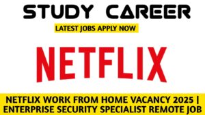 Netflix Work From Home Vacancy 2025 | Enterprise Security Specialist Remote Job