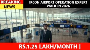 IRCON Airport Operation Expert Walk-in 2026