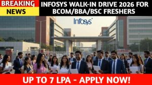 Infosys Walk-in Drive 2026