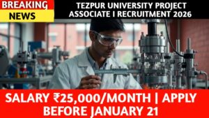 Tezpur University Project Associate